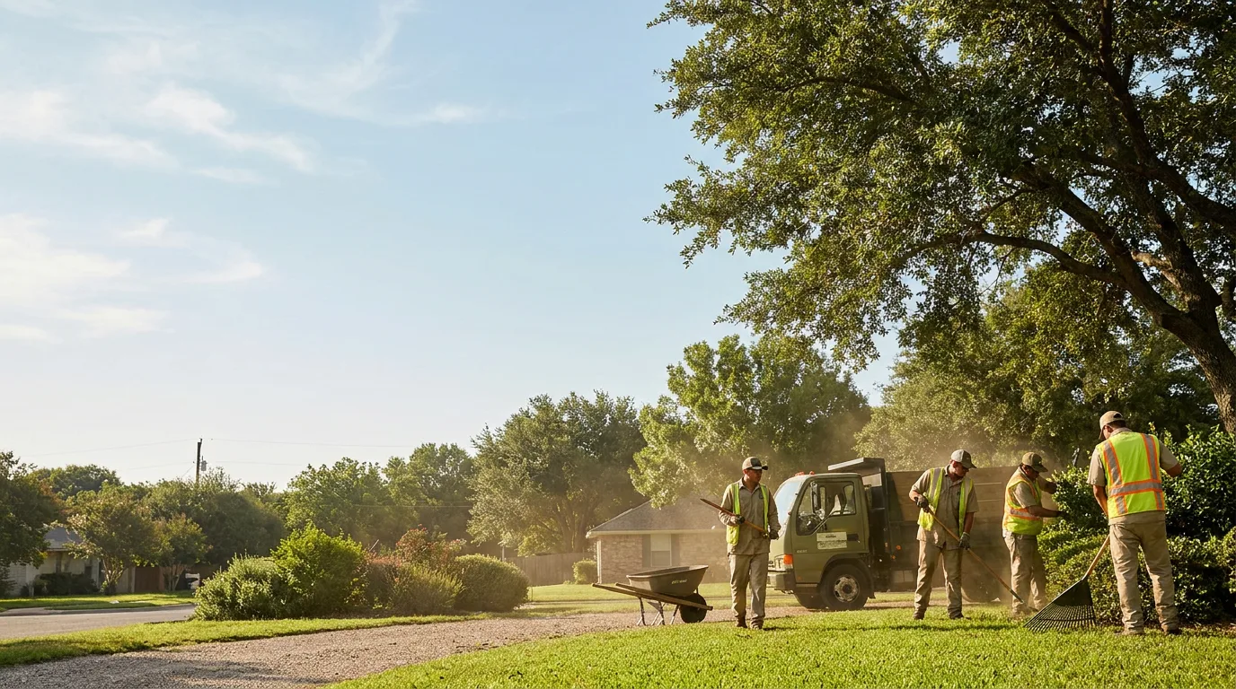Landscaping in Ovalo, TX near me